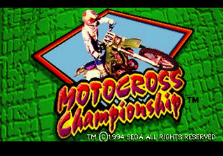 Motocross Championship screenshot 4 for Mega Drive 32X